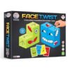 RATNA'S Face Twist Educational Board Game, 72 Challenge Cards, 2-4 Players Mind Challenging Game for Kids 3+ Years