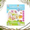 Ratna's My Colouring Hut Jungle Theme (36 x 29 x 40 cm) DIY for Kids 3+Years