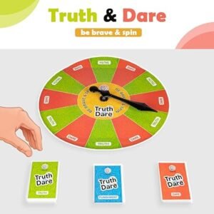Alternative view of Ratna's Truth & Dare Party Board Game Picnic Family Games for Kids & Adults