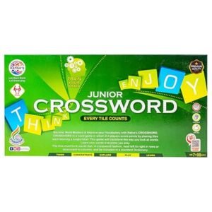 Alternative view of RATNA'S Junior Crossword Educaional Word Game for Kids 7+