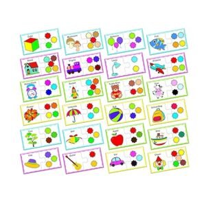 Alternative view of RATNA'S Educational Jigsaw Puzzle Range for Kids (The Colour Matching)