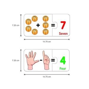 Alternative view of RATNA'S Educational Jigsaw Puzzle Range for Kids (Match The Mathematic)