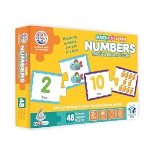 RATNA'S Educational Jigsaw Puzzle Range for Kids (Match The Number)